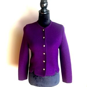Purple Wool Sweater